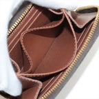 Louis Vuitton Monogram Zippy Coin Case // Brown