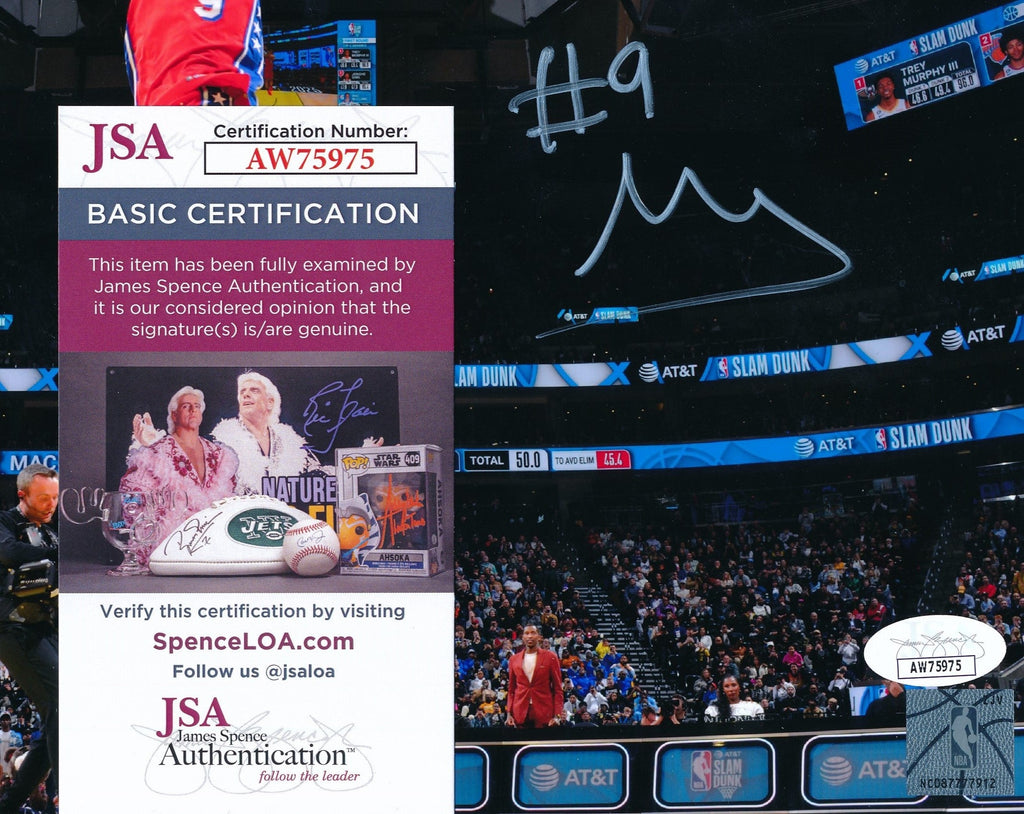Mac McClung Signed/Autographed 8x10 Photo Philadelphia 76ers JSA 191749