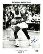 Dwayne Washington Signed/Auto 8x10 Photo Syracuse PSA/DNA 188061