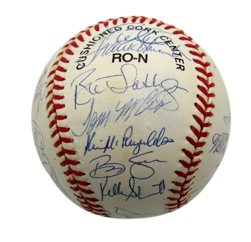 1994 Mets Team Autographed by 30 Green Saberhagen Kent ONL Baseball 182808
