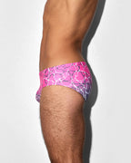Swim Brief Acqua Pink