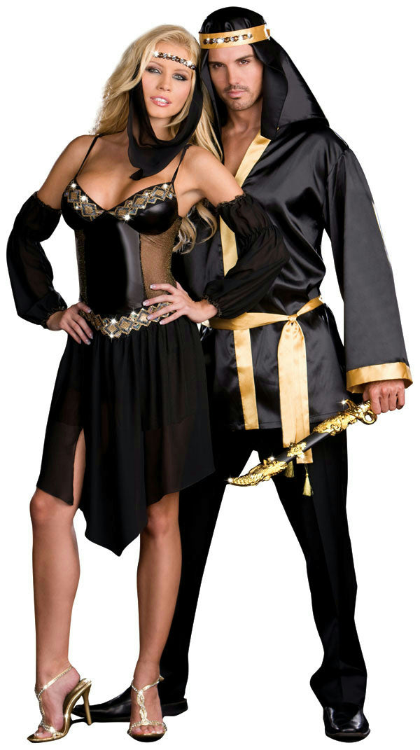 Dreamgirl Women's Harem Arabian Nights Girl Costume Adult Costume XS 0-2