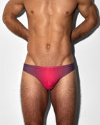 Swim Tanga Super Bright Halftone Neon Red