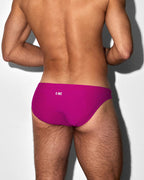 Swim Tanga Solid Raspberry Pink