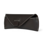 Brown Guard Leather Sunglass Case