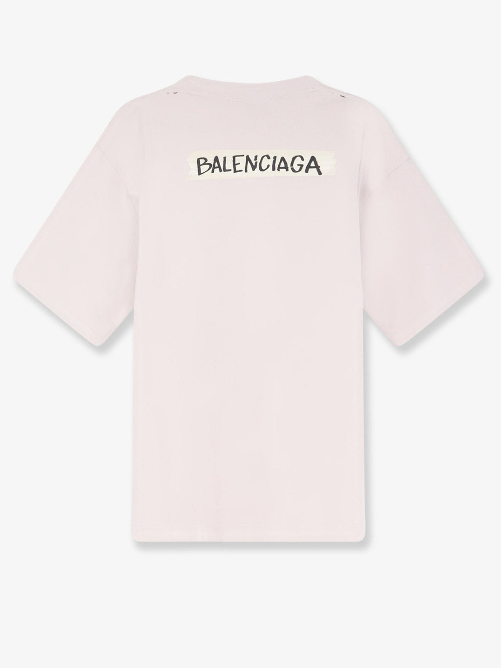 Balenciaga Grey Cotton T-Shirt