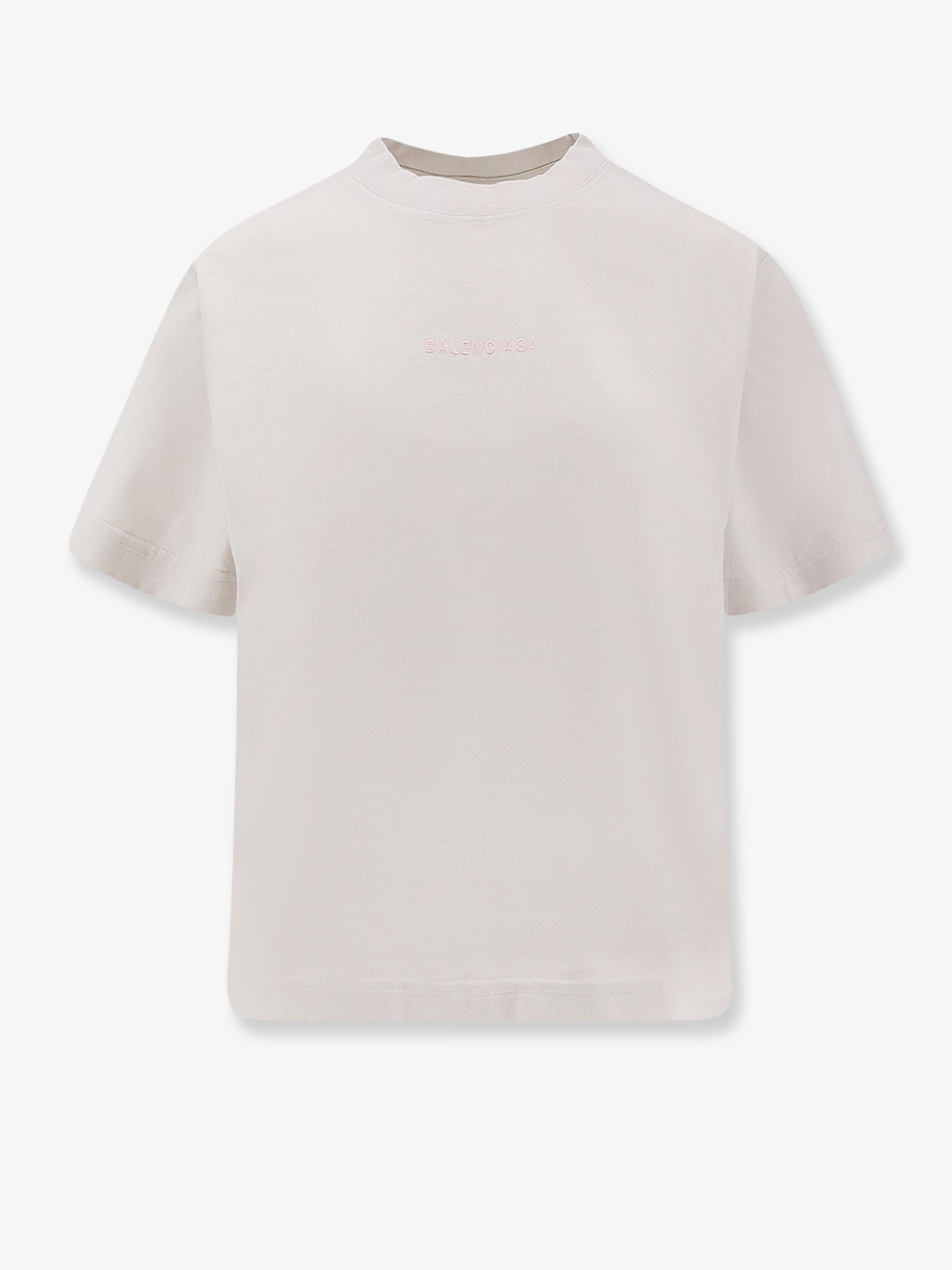 Balenciaga Grey Cotton T-Shirt