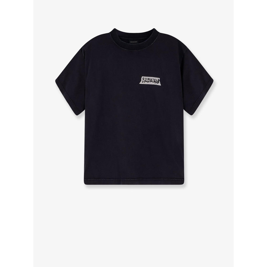 Balenciaga Used Effect Cotton T-Shirt