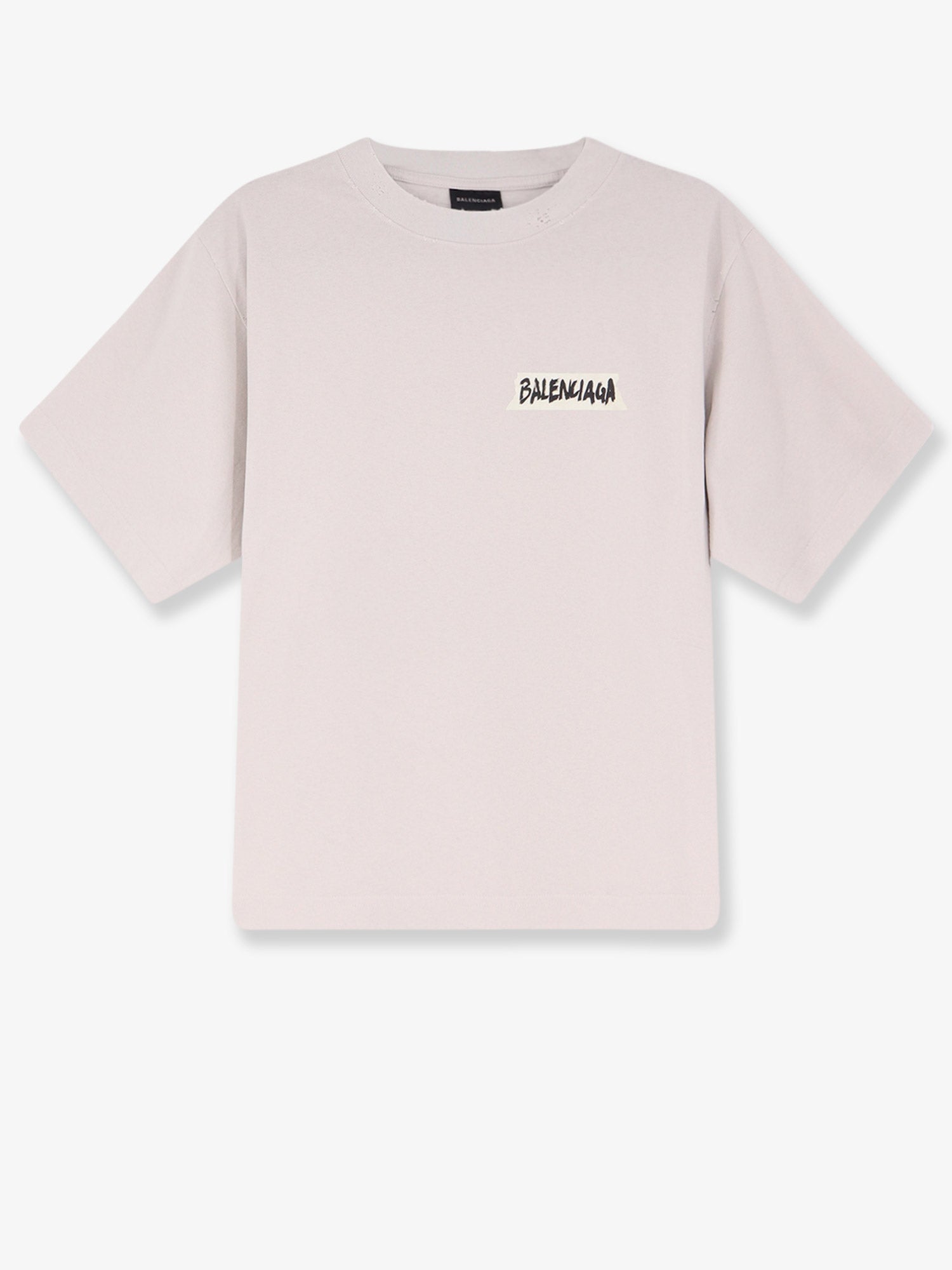 Balenciaga Beige Cotton T-Shirt
