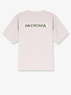 Balenciaga Beige Cotton T-Shirt