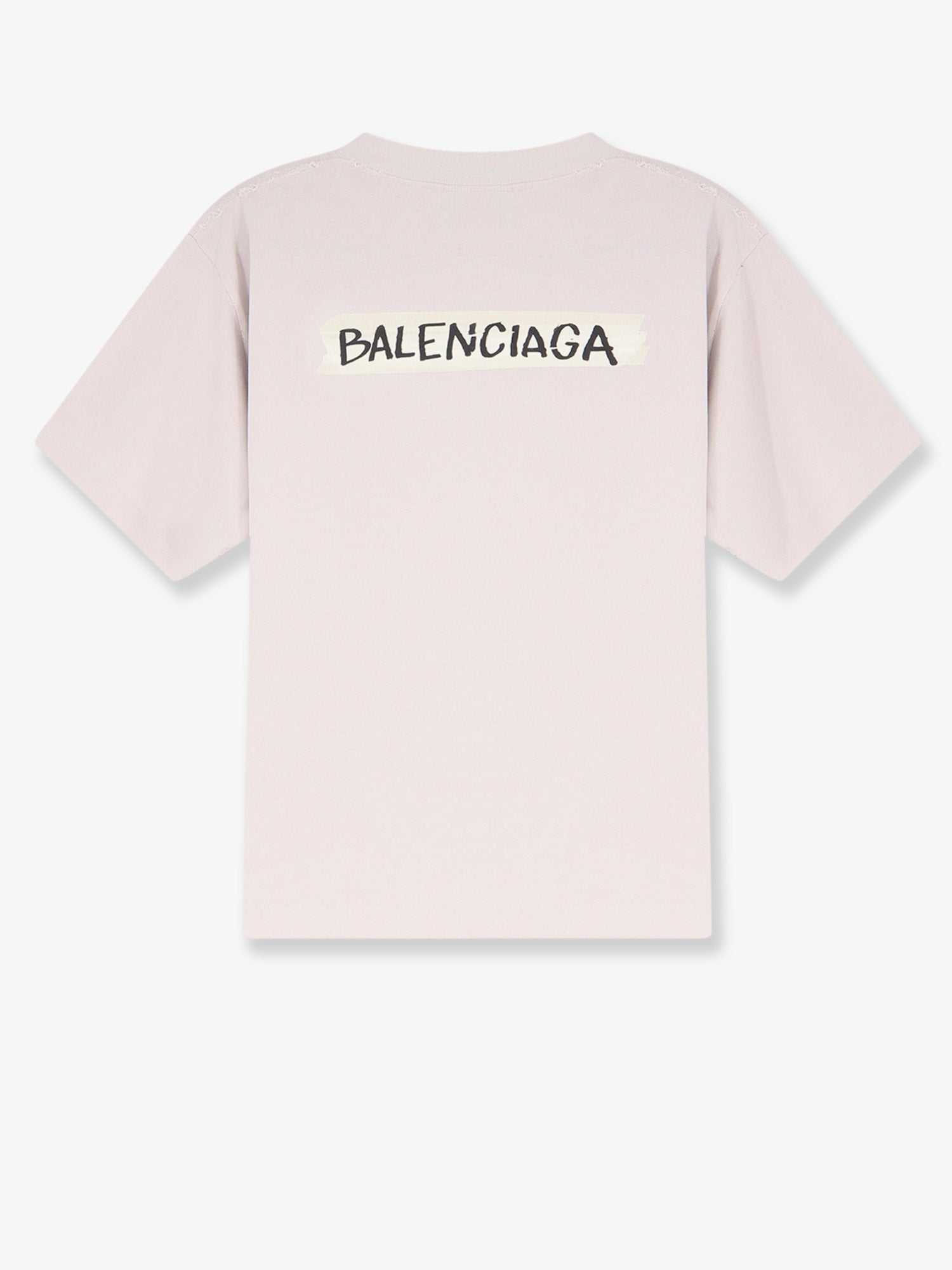 Balenciaga Beige Cotton T-Shirt