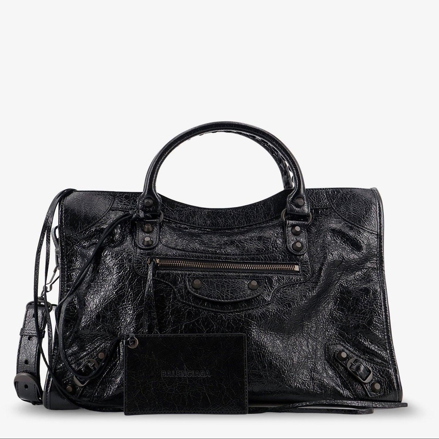 Balenciaga Medium Black Le City Handbag