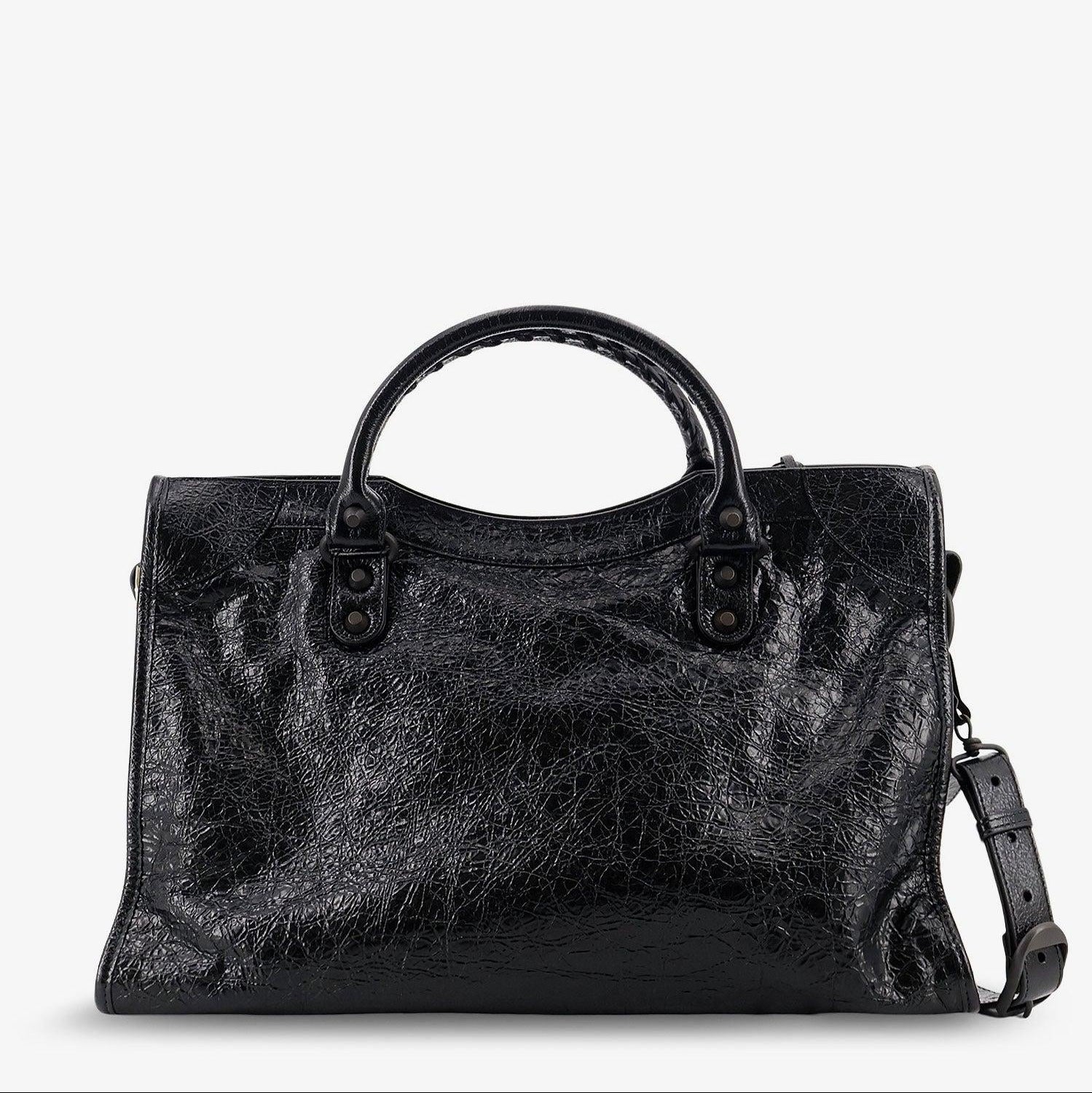 Balenciaga Medium Black Le City Handbag