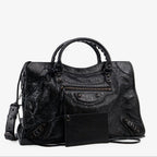 Balenciaga Medium Black Le City Handbag