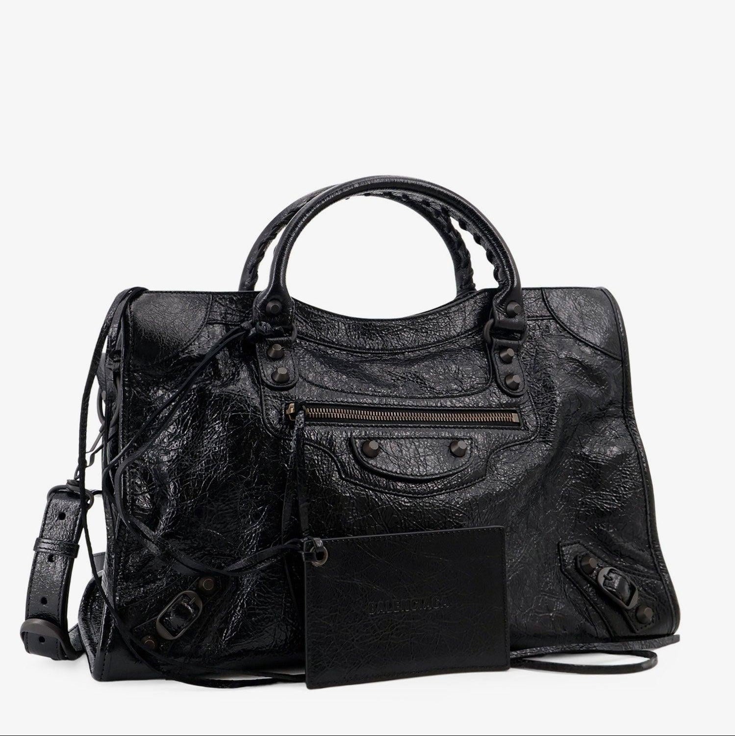 Balenciaga Medium Black Le City Handbag