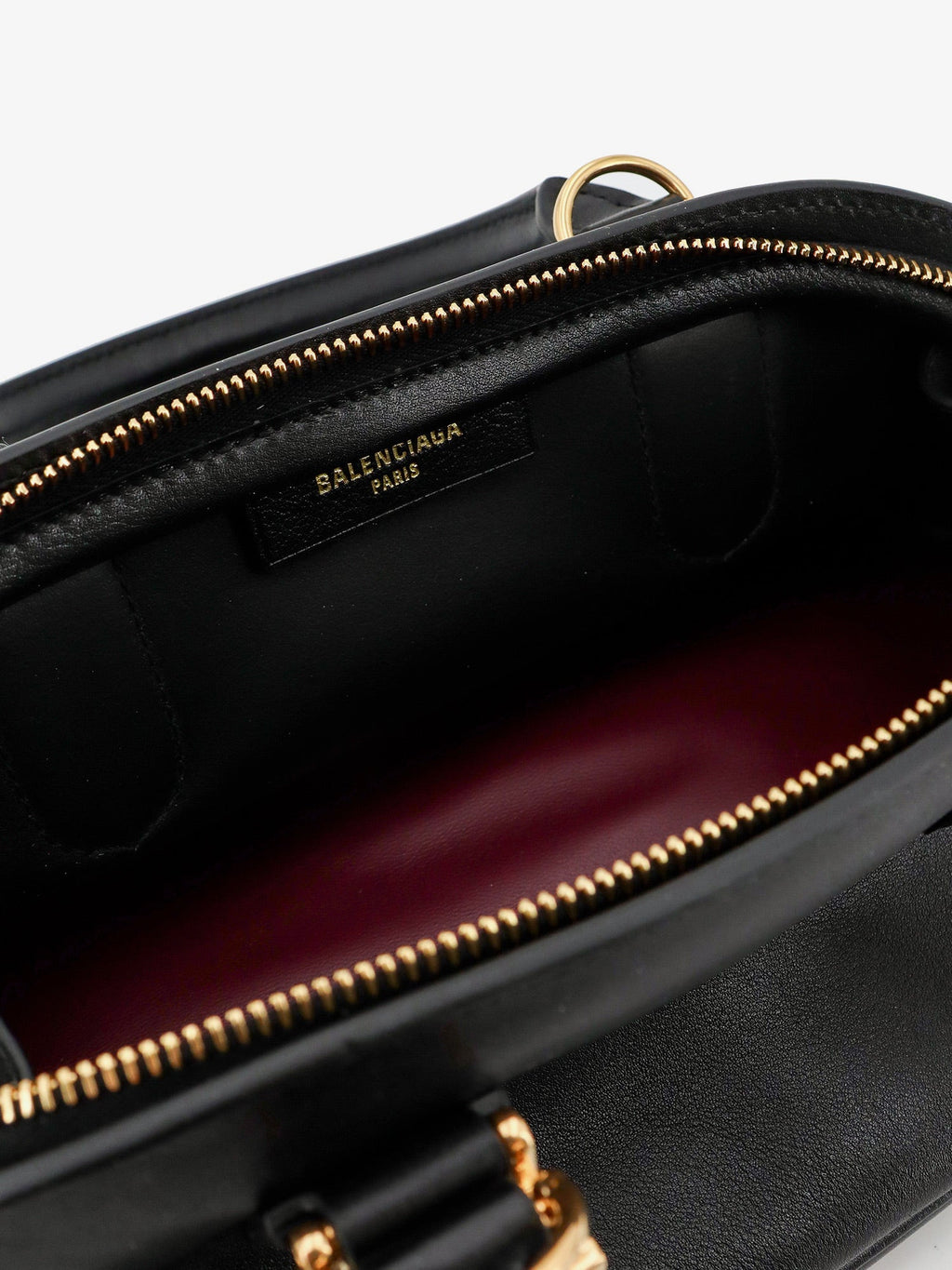 Balenciaga Mini Bowling Bolero Handbag