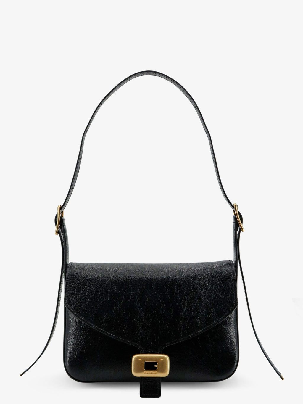 Balenciaga Black Clicca Arena Shoulder Bag