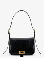 Balenciaga Black Clicca Arena Shoulder Bag