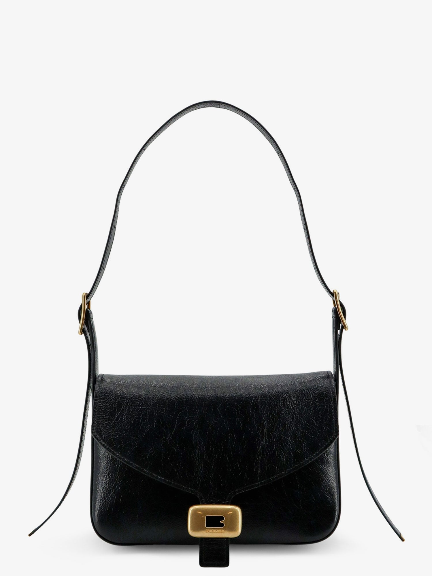 Balenciaga Black Clicca Arena Shoulder Bag