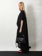 Balenciaga Black Clicca Arena Shoulder Bag