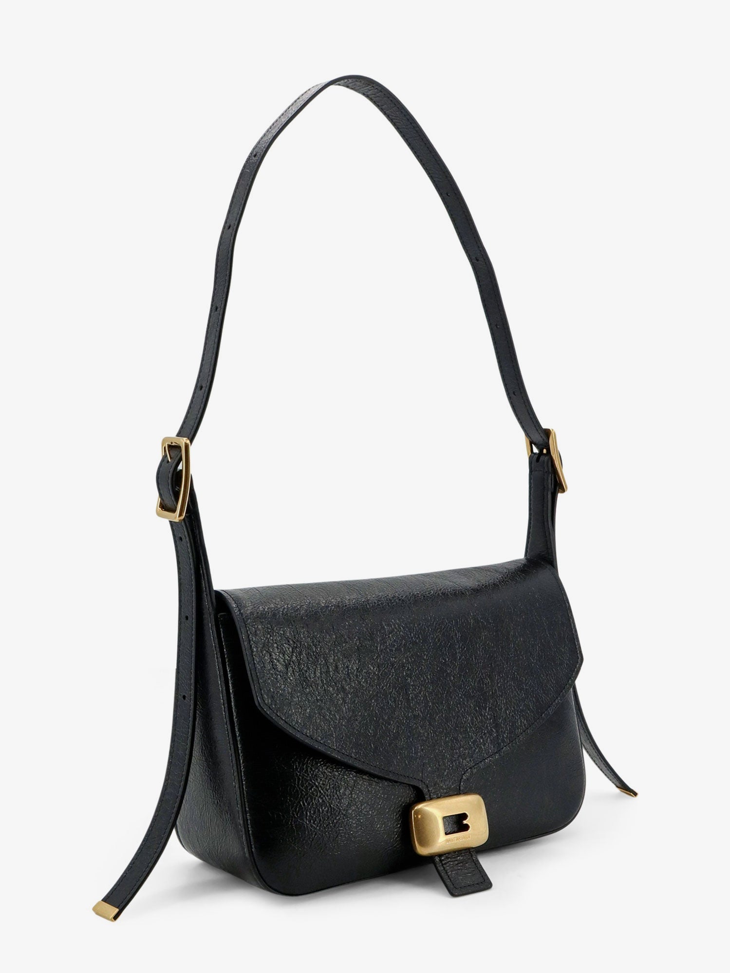 Balenciaga Black Clicca Arena Shoulder Bag