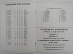 1973 William Peterson College vs. Frostburg State Football Game Program 148797