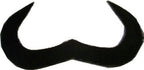 Black Swami Mustache Self Adhering Facial Hair Disguise
