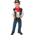 Rubie's Boy's Children's Western Cowboy Costume Dress Up Playset Large 12-14