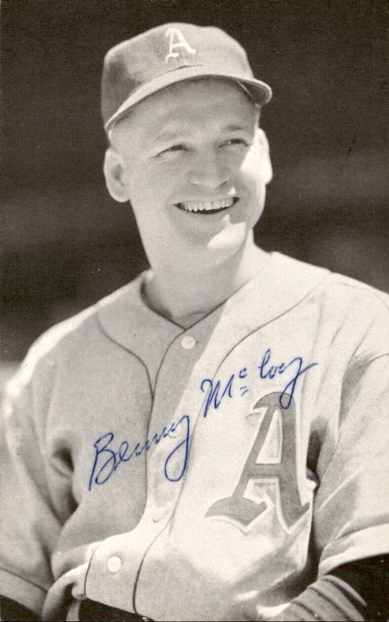Benny McCoy Athletics d. 2011 Signed/Autographed 3x5  Photo 178617