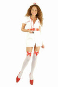 Charades Women's Double Zip Nurse Adult Costume Size Small 5-7