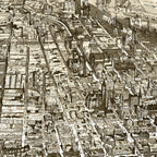 Vintage Map of Cincinnati, Ohio 1900