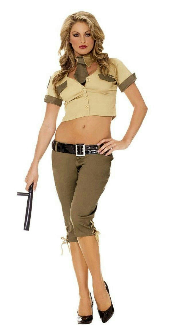 Elegant Moments Womens Highway Hottie Patrol Adult Ladies Costume Medium