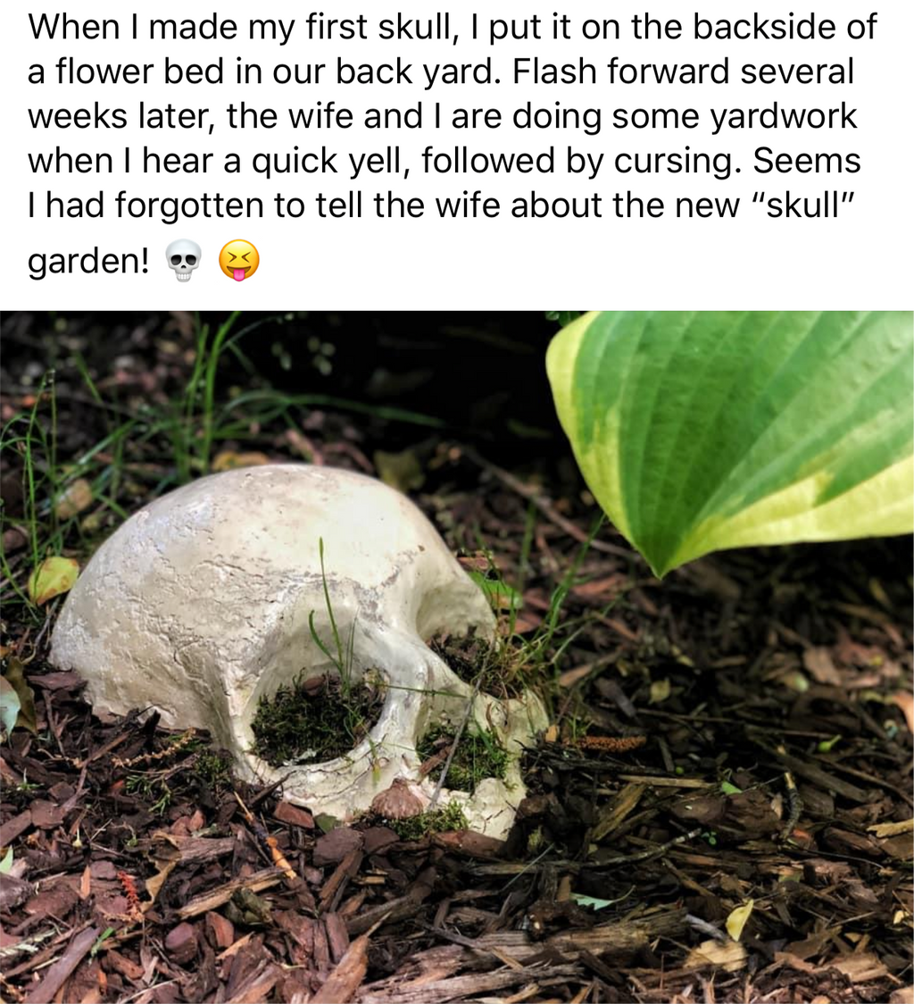 11 Inch Skull Mold