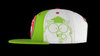 Tootsie Roll Pop Snapback Hat - Retro Trucker Candy Embroidered Skater Ball Cap