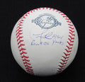 Tim Foli Signed/Auto Yankees 100th OML Baseball JSA Inscr 186633