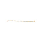 10K White Gold 1.00 Cttw Diamond Floral Cluster and X-Link 7.25" Bracelet (I-J Color, I1-I2 Clarity)