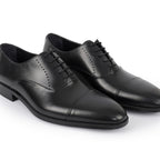 Dinero Cap Toe Oxford Dress Shoes // Black