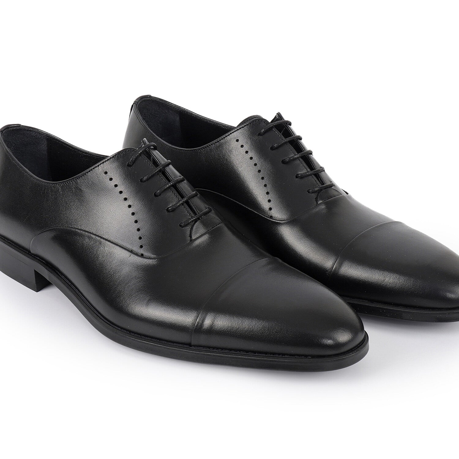 Dinero Cap Toe Oxford Dress Shoes // Black