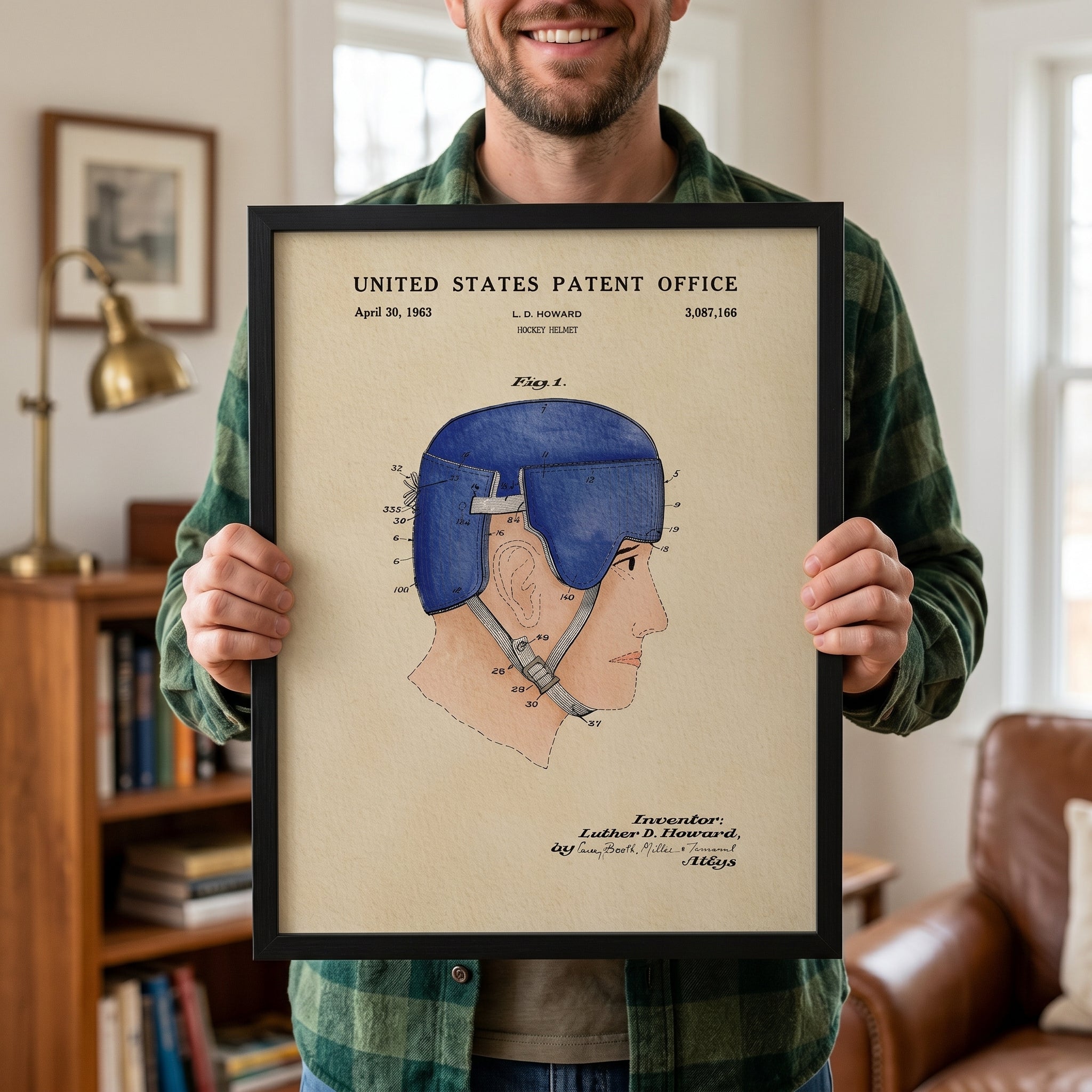 Vintage Hockey Helmet (1963)
