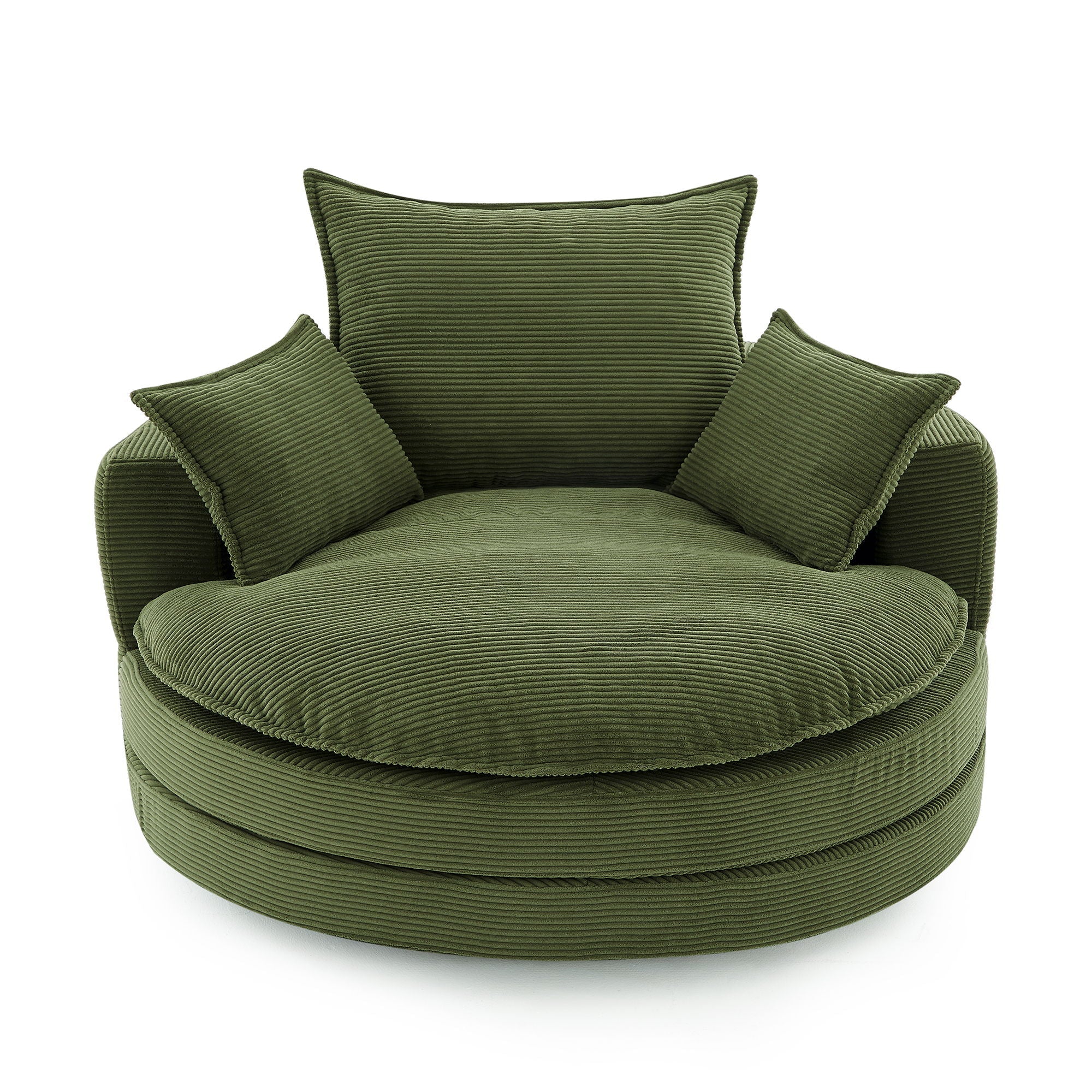 360° Swivel Accent Barrel Chair