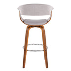 Vintage Mod - Mid Century Modern Fixed Height Barstool