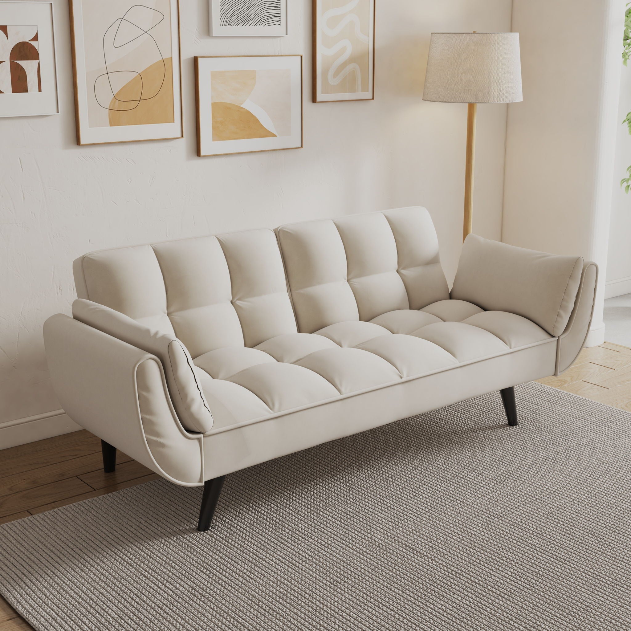 Sofa Soft Two Armrests Throw Pillow Pillow Comfortable Fit