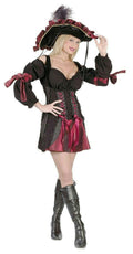 Fun World Women's Playful Stitch Pirate Adult Costume S/M 2-8