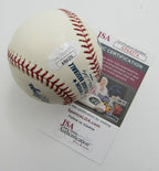 Dontrelle Willis Autographed OML Baseball Florida Marlins JSA
