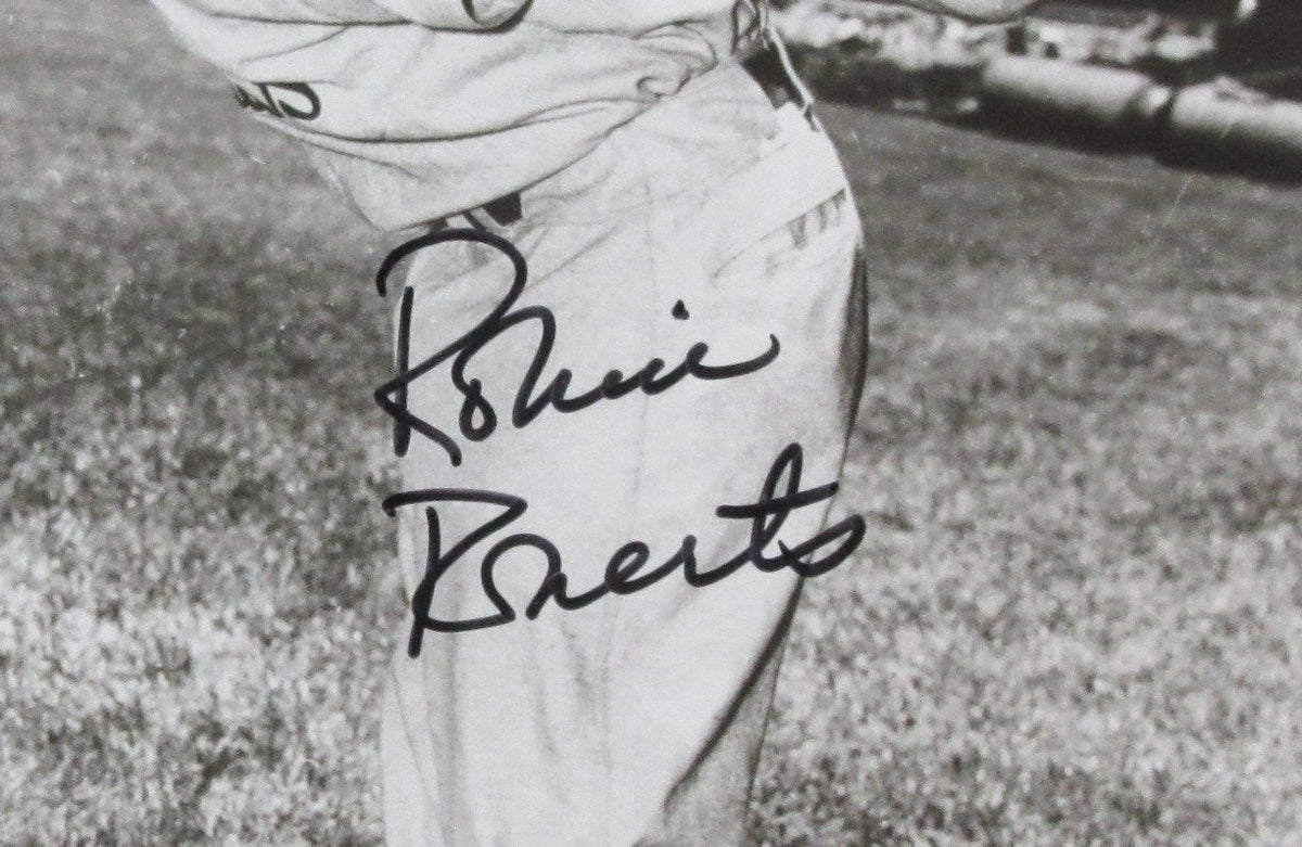 Robin Roberts HOF Signed/Auto 8x10 Photo Philadelphia Phillies Framed JSA 190842