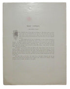 Mike Conley  "Ithaca Giant"   1895 Boxing Gladiators 11x15 Supplement Poster