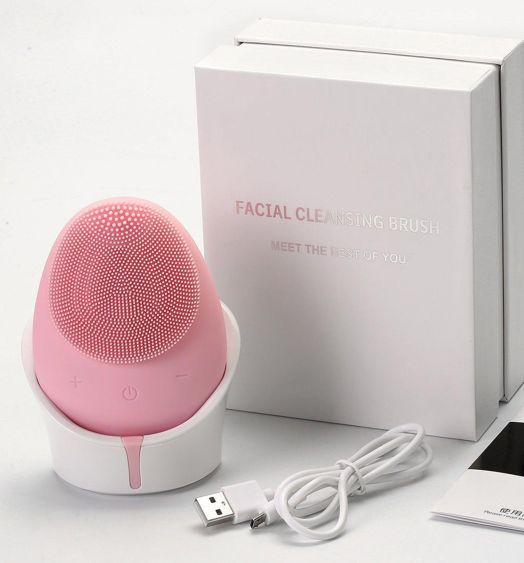 Mellow W-SONIC Silicone Facial Cleansing Brush