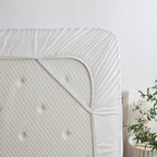 Dan River Ice Cooling Waterproof Mattress Protector – Tencel Blend, Deep Pocket with Corner Elastic