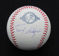 Terry Whitfield Signed/Auto Yankees 100th OML Baseball JSA  186872