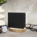 Classic Black Leather Wallet